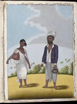 A cook and his wife