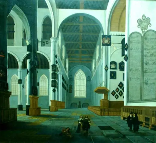 Interior de catedrală, by A. de Neef