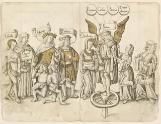 A Dialogue on Human Favor (recto) [fol. 15 verso / 16 recto]
