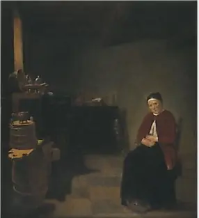 A Dutch Kitchen Interior