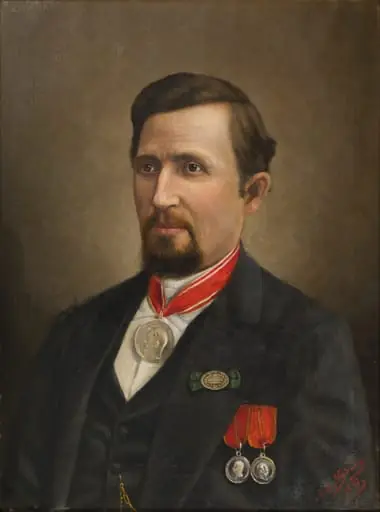 Johan Fredrik Holmberg (k. 1900), by A.E. Nyberg