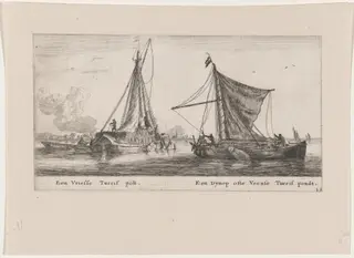 A "Friesland" Peatpot, and a "Dijnopschuit" or "Veense" Peatpot