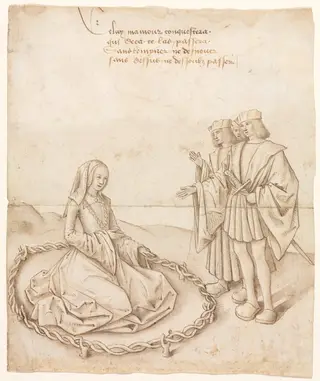 A Lady with Three Suitors