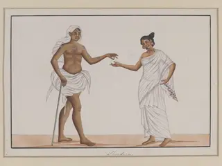 A low caste couple, 1830
