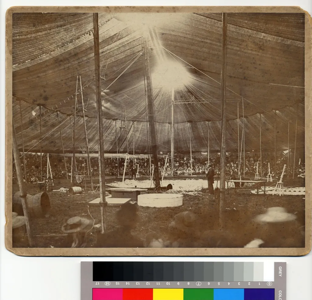 Sanger's Circus, by A. M. Bliss & Co., photographic, 1850