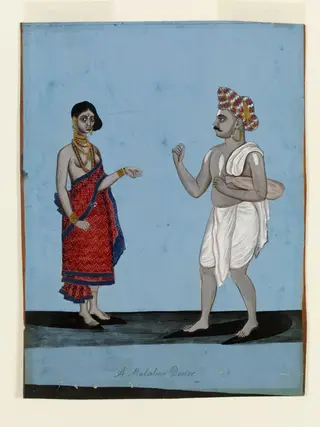 A Malabar doctor and his wife