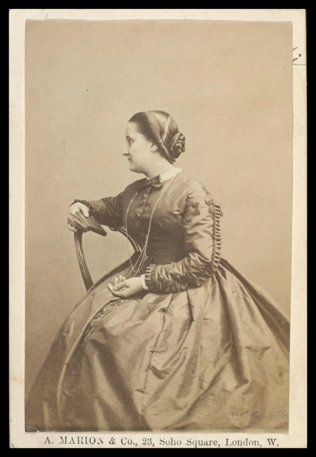 Guy Little Theatrical Photograph, by A. Marion & Co., photographic, 1850
