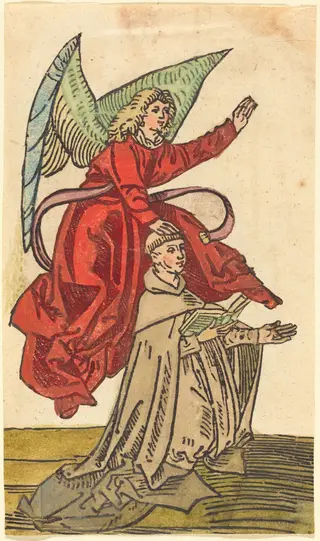A Monk with an Angel