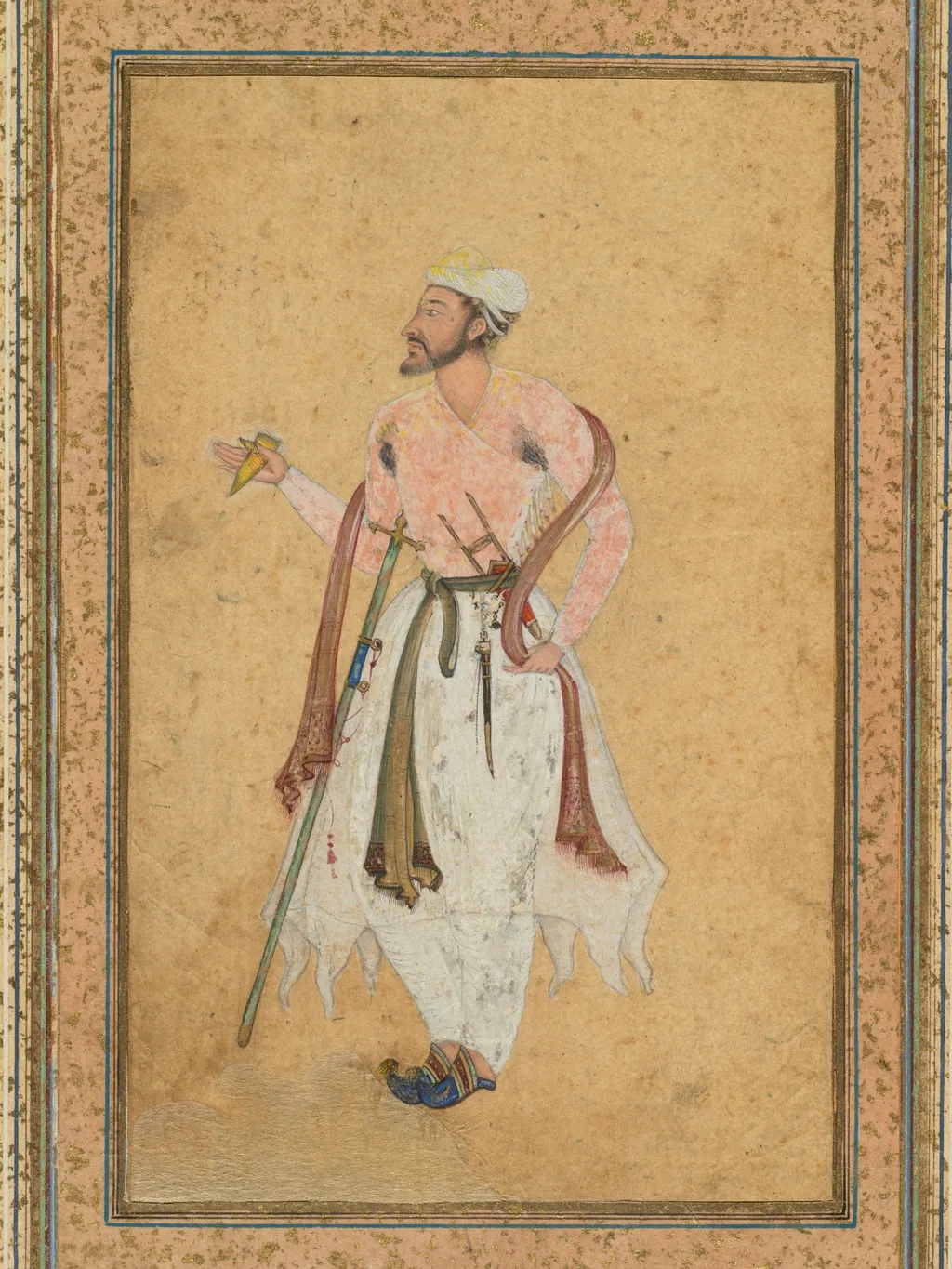 A Mughal courtier, unspecified, 1575