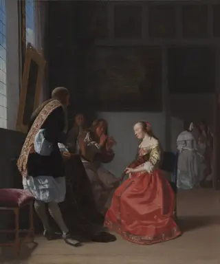 A Musical Company, by Jacob Ochtervelt