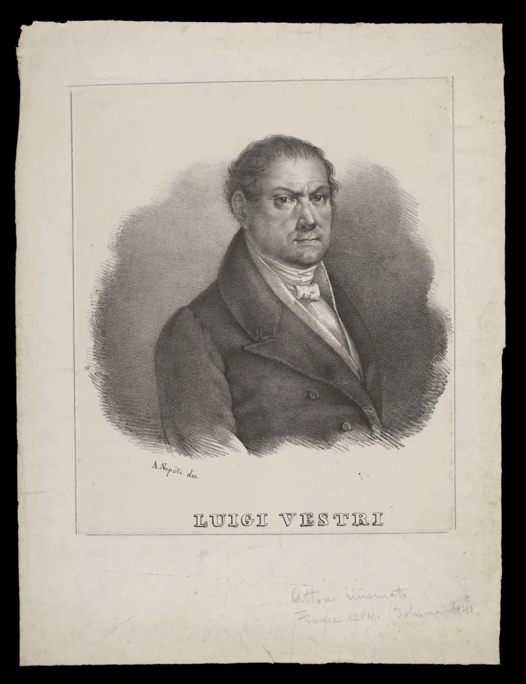 H Beard Print Collection, by A. Nepoli, 1850