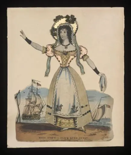 Miss Scott as Black Eyed Susan., by A Park