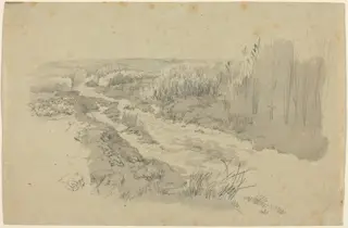A Path through Fields near Leipzig, by Carl Gustav Carus
