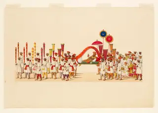 A procession