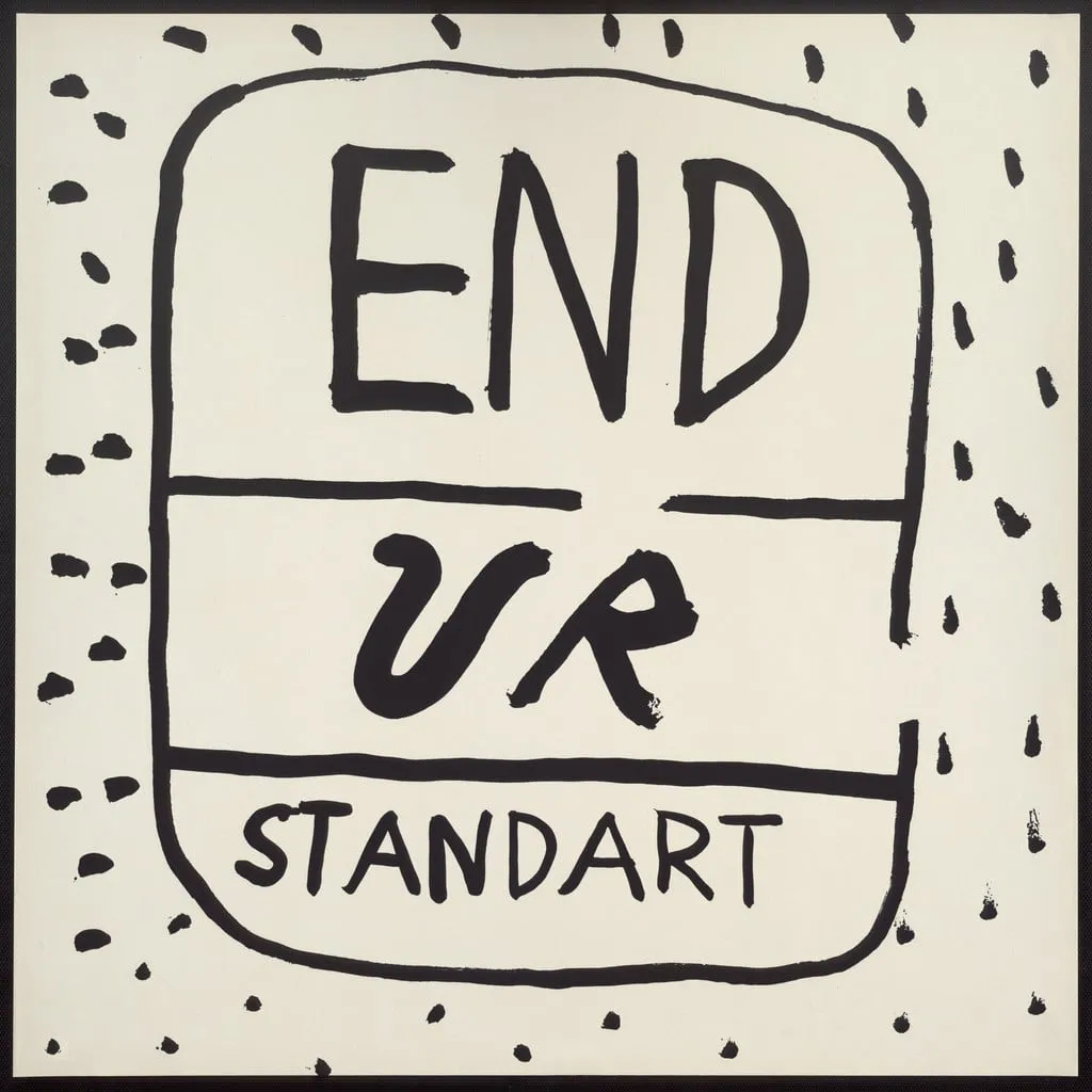 Untitled, by A.R. Penck, ink, 1972