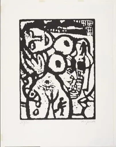Untitled, by A.R. Penck
