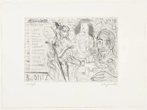 Untitled, by A.R. Penck