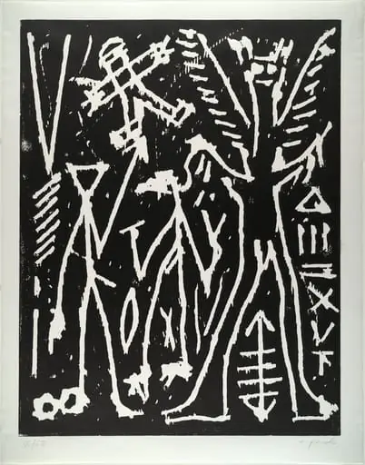 Untitled, by A.R. Penck