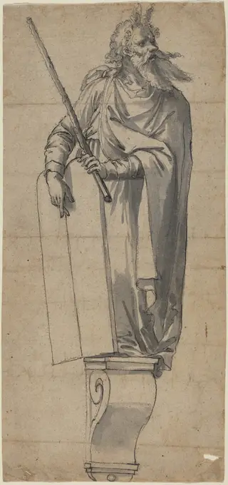 A Sculpture of Moses