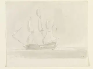 A ship under sail