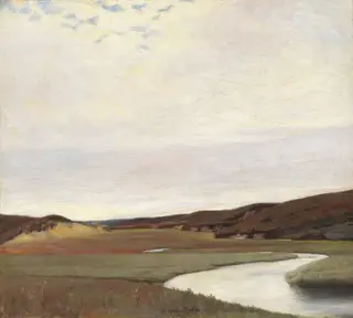 A Summer's Day by the River Karup, Jutland
