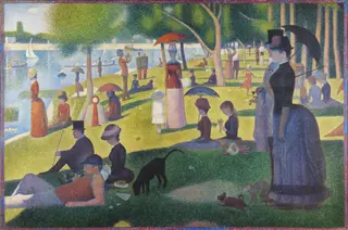 A Sunday Afternoon on the Island of La Grande Jatte, by Georges Seurat
