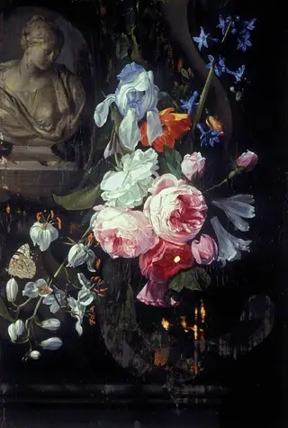 A vase of flowers, by Jan Philip van Thielen
