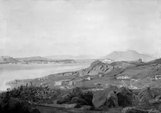 A View of Casamicciola, Ischia