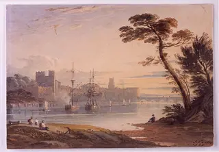 A View of Chester, by John Varley