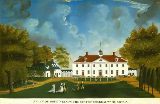 A View of Mount Vernon, 1792