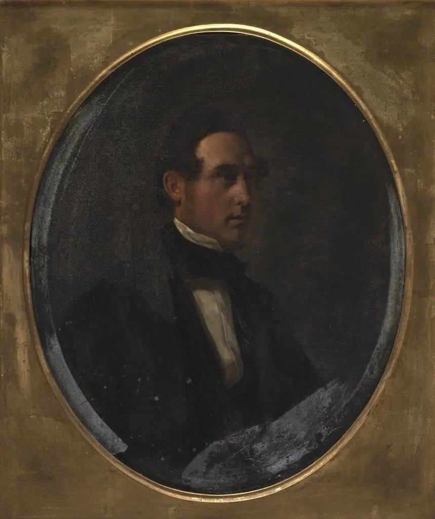 Portrait of a gentleman, aged 34, by A. W. King