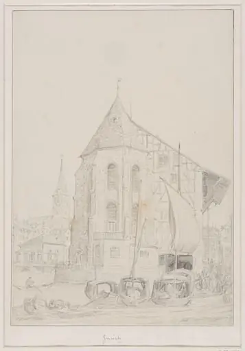 The Wasserkirche, Zurich, by A.W.N. Pugin