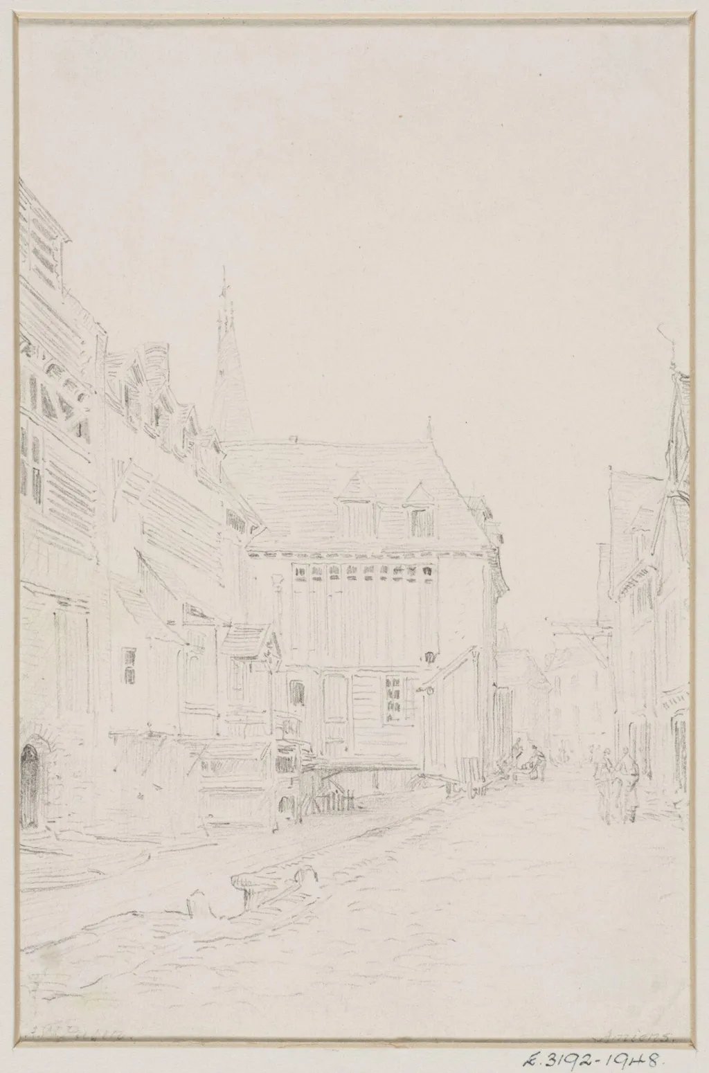 Topographical drawings, by A.W.N. Pugin, 1842