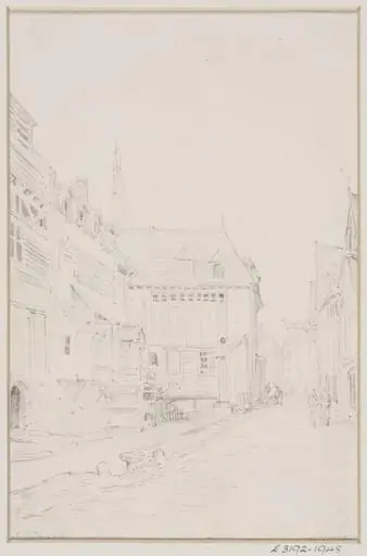 Topographical drawings, by A.W.N. Pugin
