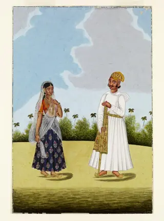 A watchman and his wife