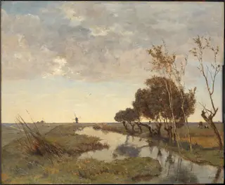 A Watercourse near Abcoude