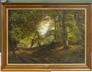 A Wood near Frederiksborg Castle