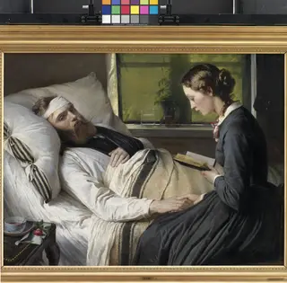 A Wounded Danish Soldier