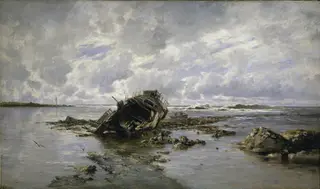 A Wrecked Boat