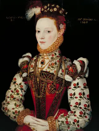 A Young Lady Aged 21, Possibly Helena Snakenborg, later Marchioness of Northampton, 1569