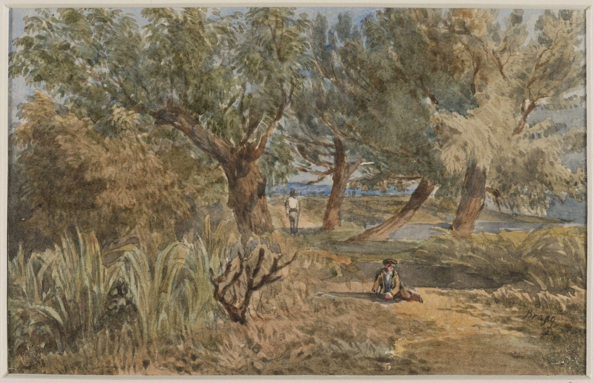 Battersea Fields, detail