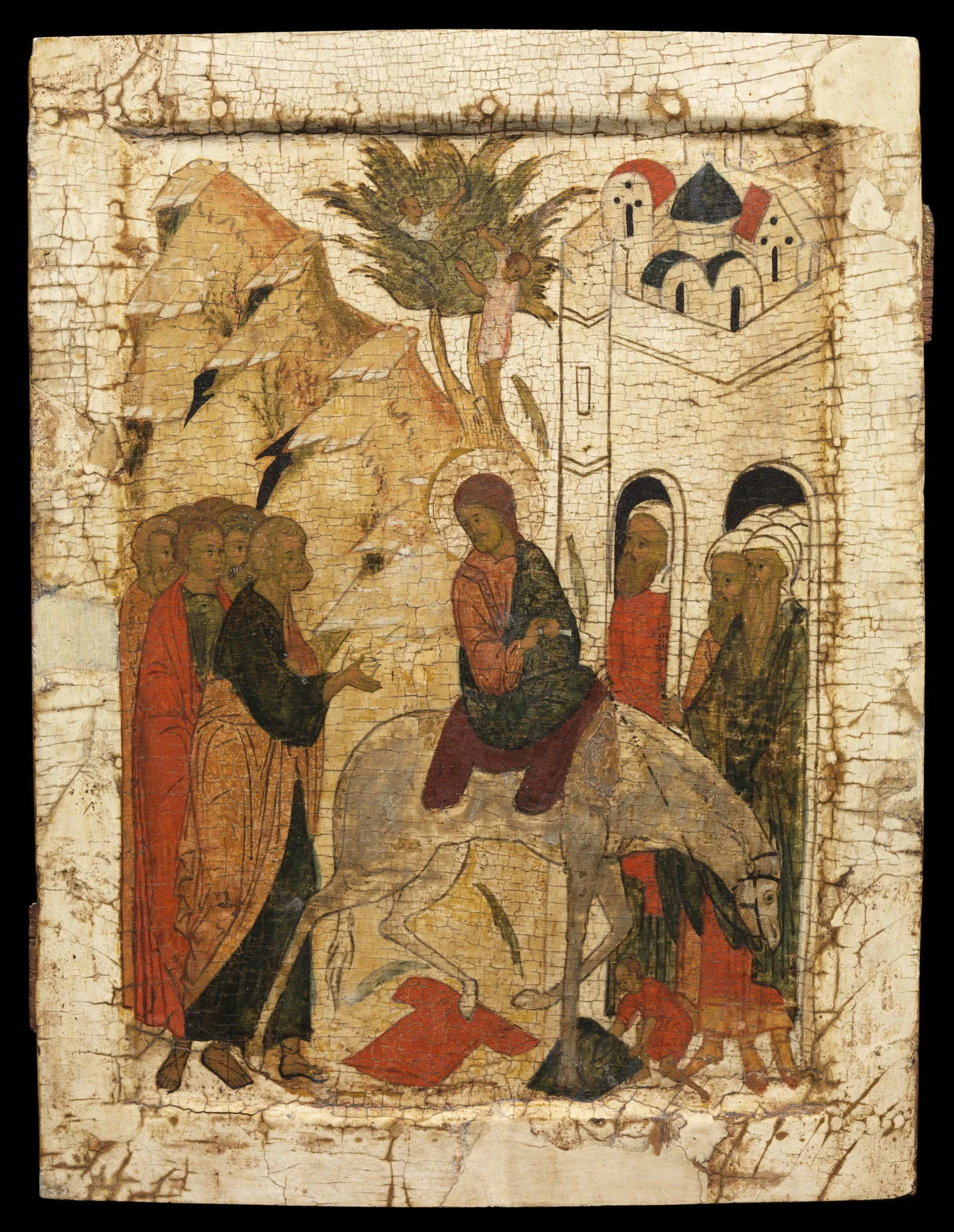 The Entry into Jerusalem, detail