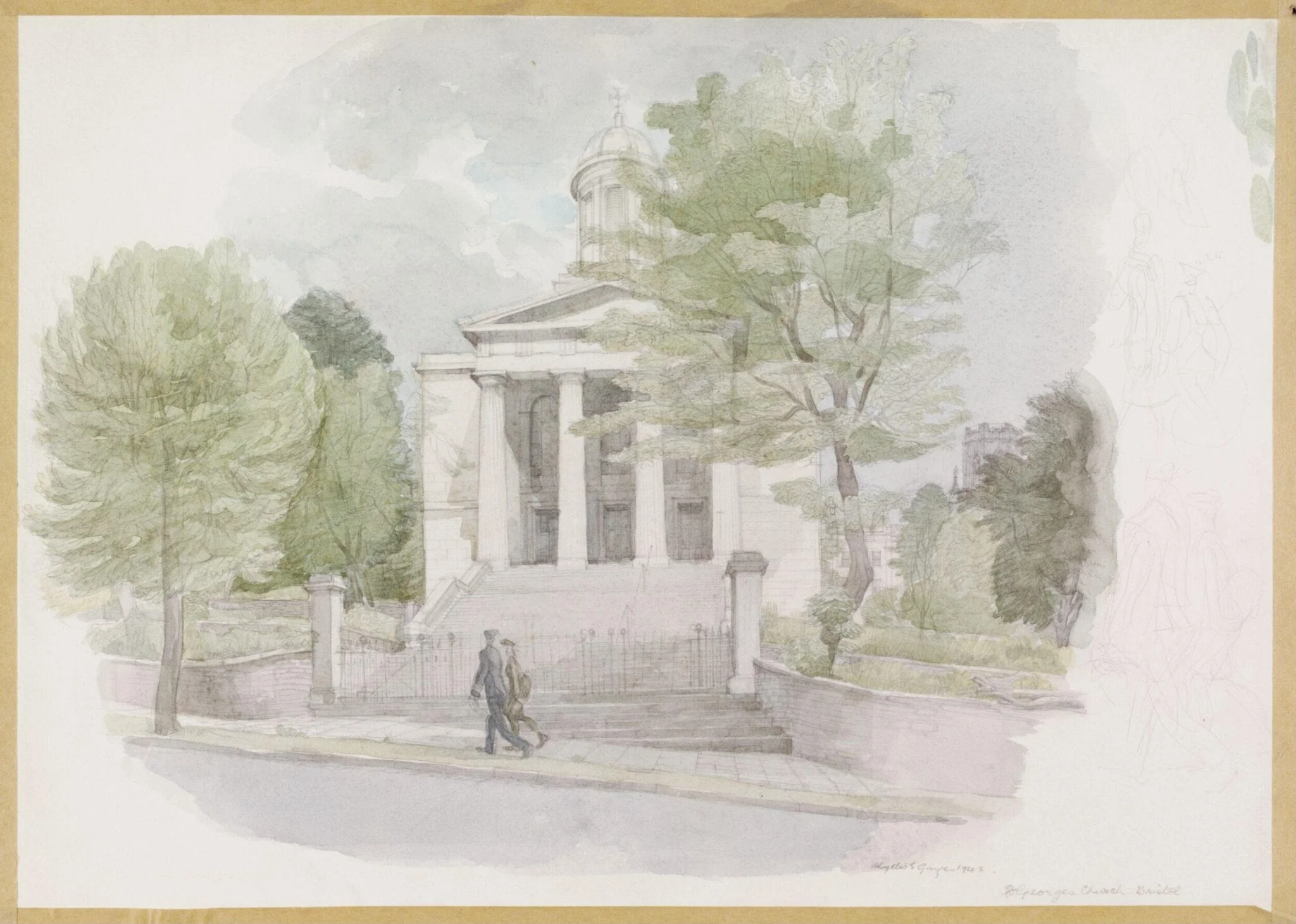 St. George's Church, Bristol, detail