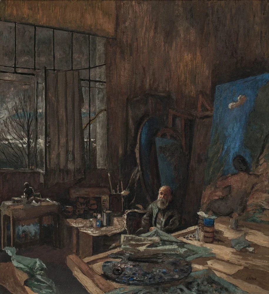 Portrait de Kerr-Xavier Roussel, detail
