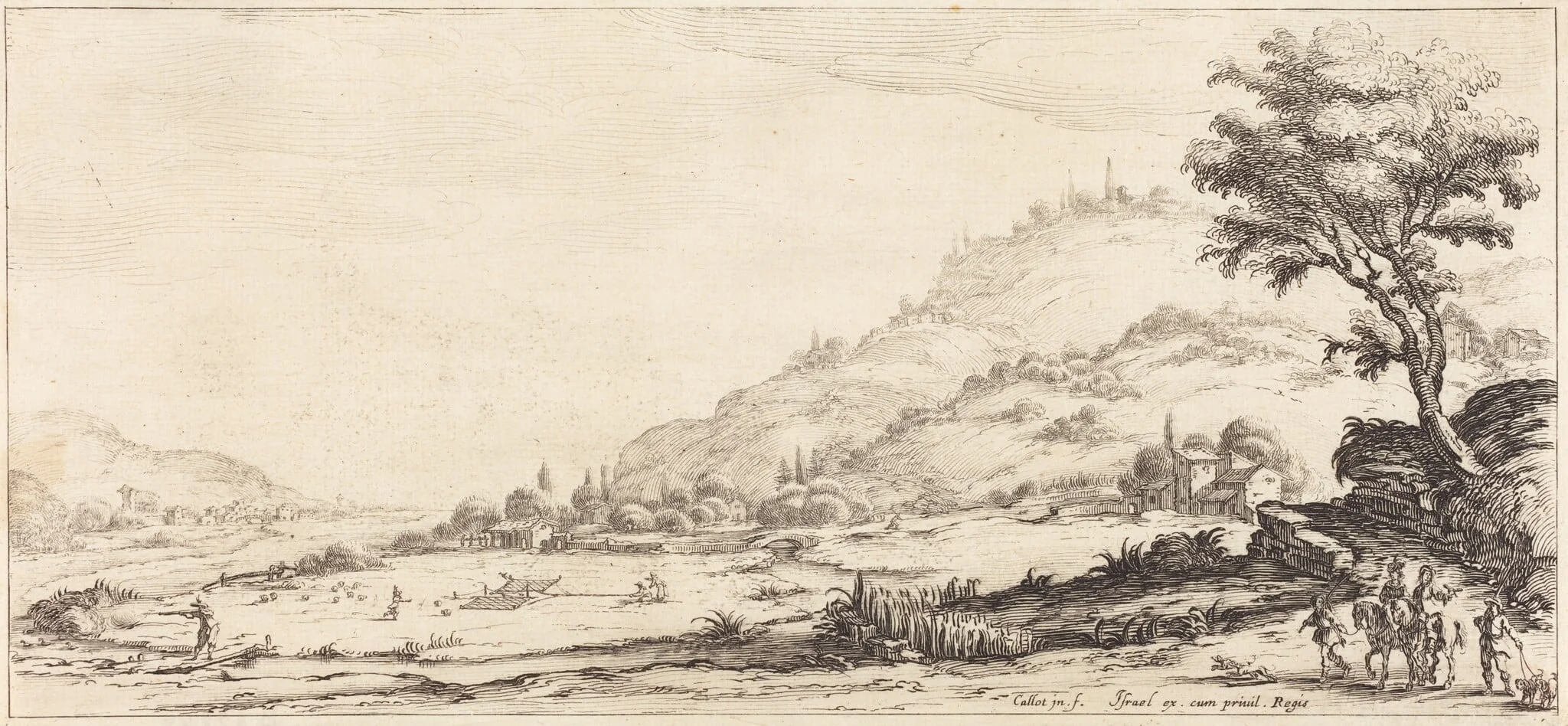 Hunting Birds, detail