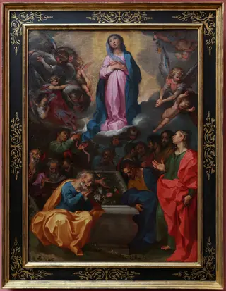 Die Himmelfahrt Mariae, by Francesco Vanni, paint, 1599