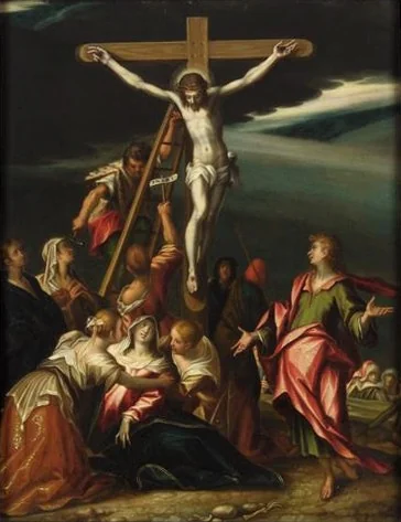 Crucifixion, detail