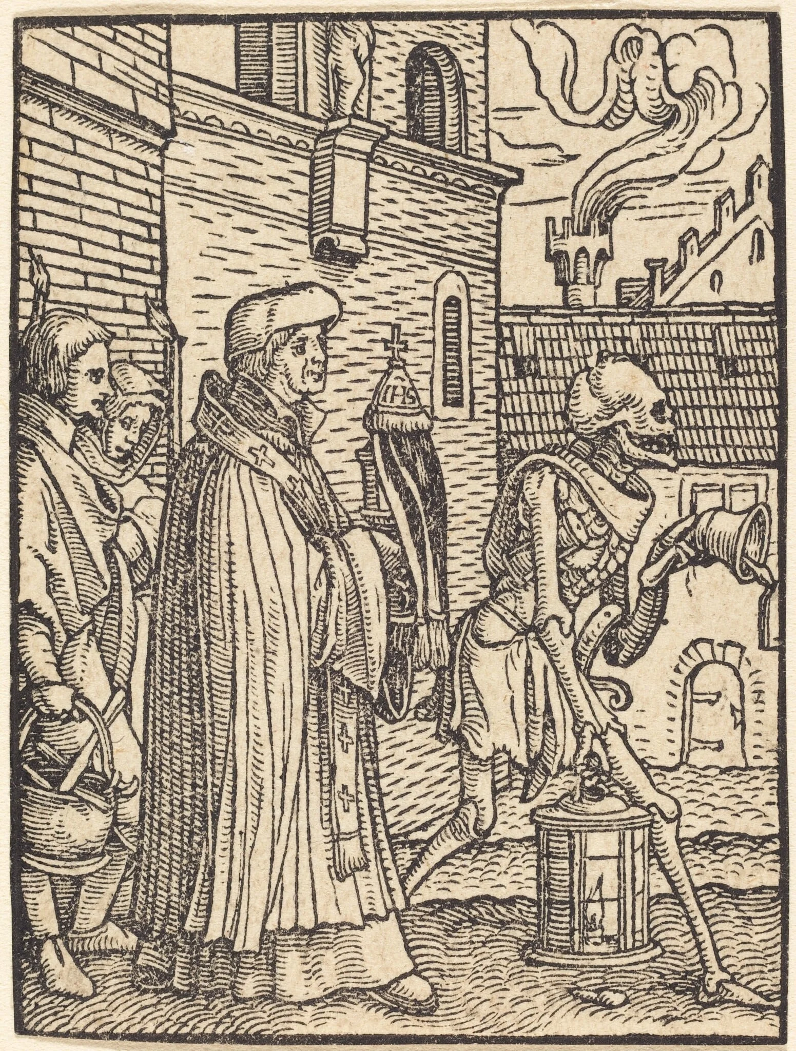 The Parish Priest, detail