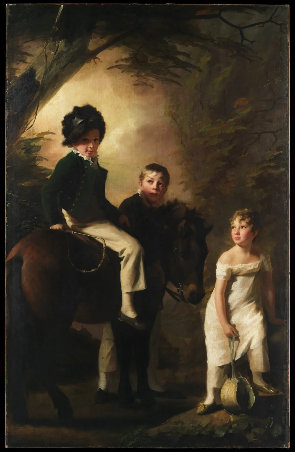 The Drummond Children, by Henry Raeburn, oil, 1809