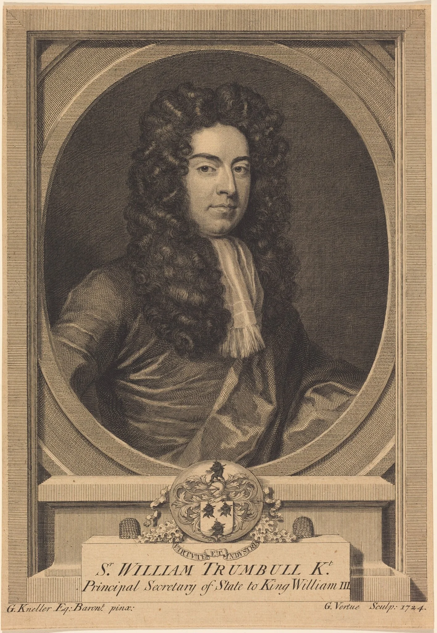William Trumbull, detail